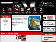 Tablet Screenshot of cineblain.fr